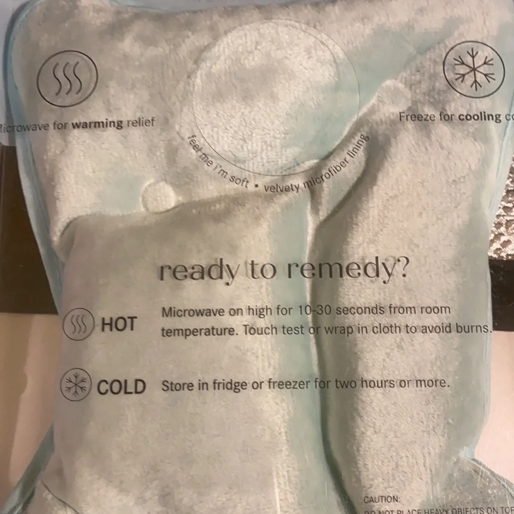 Stress Less Hot/Cold Spa Pillow NIB